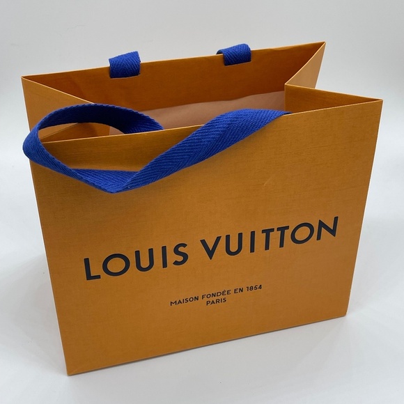 Louis Vuitton Handbags - Louis Vuitton Orange Shopping Bag; 15 1/2 " x 8" x 8"; used, good/not perfect